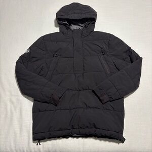 Men’s Beardedgoat Sequoyah Puff Pullover | Black | Size Small | Synthetic Down